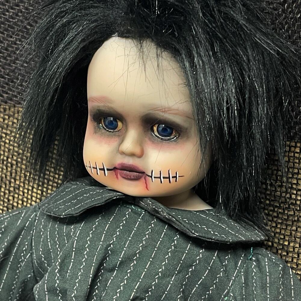 OOAK Creepy Odd 18” Haunting Creepy Spooky Scary Halloween Horror Art Doll
